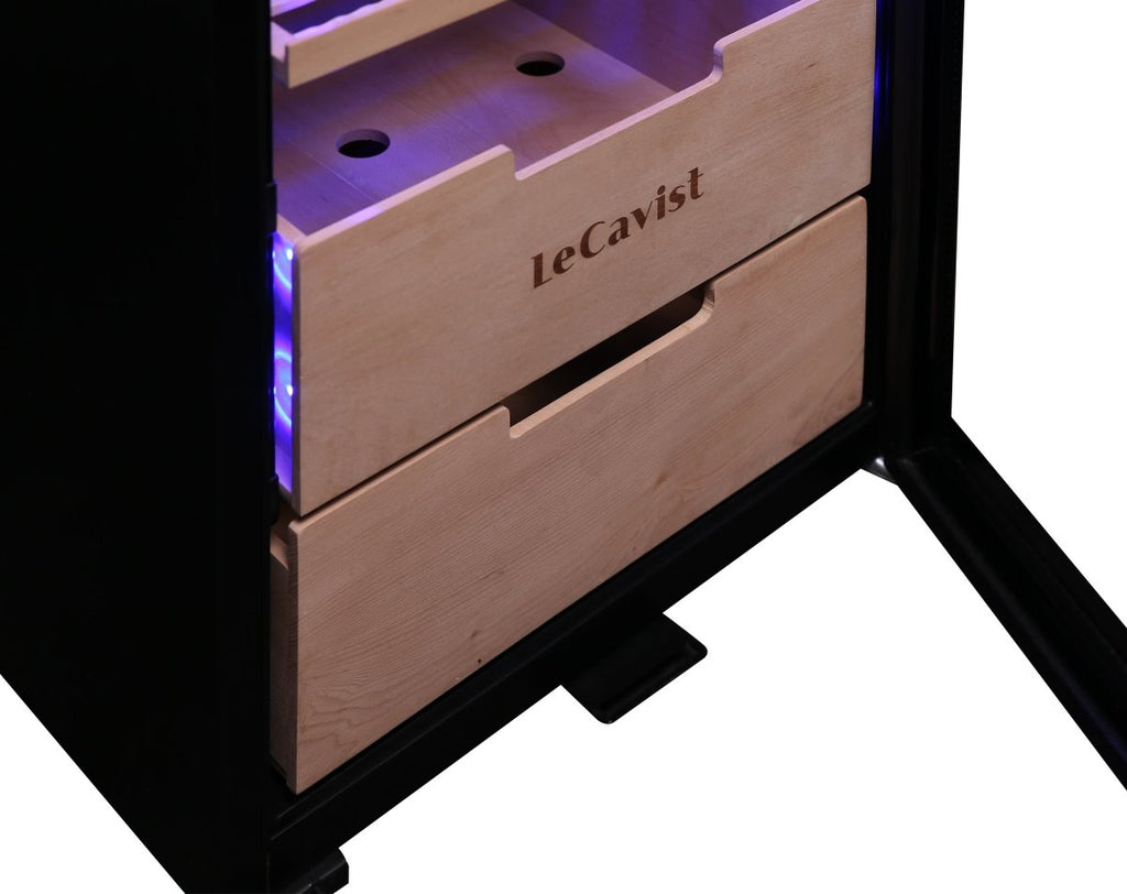 LECAVIST 226 Bottle Wine Cabinet Dual Zone LCS230VN2Z1D - Freestanding - Lecavist