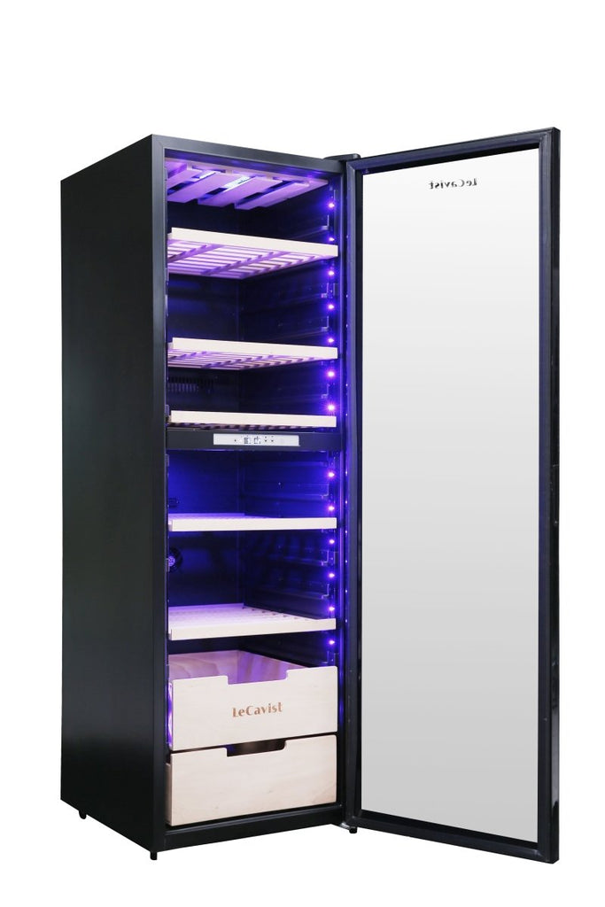 LECAVIST 226 Bottle Wine Cabinet Dual Zone LCS230VN2Z1D - Freestanding - Lecavist