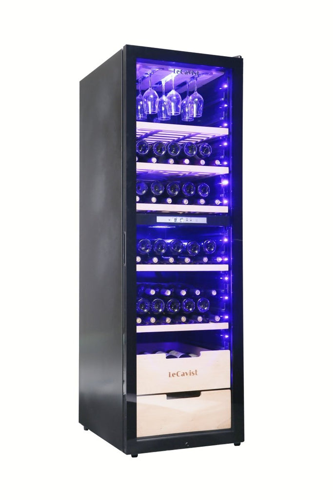 LECAVIST 226 Bottle Wine Cabinet Dual Zone LCS230VN2Z1D - Freestanding - Lecavist