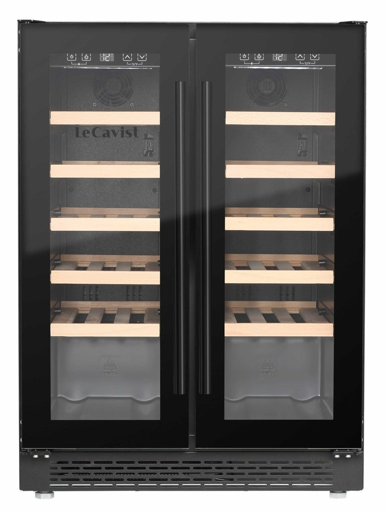 LECAVIST 40 Bottle Wine Cabinet Dual Zone LJ40VN2Z2DBU - Built - In - Lecavist