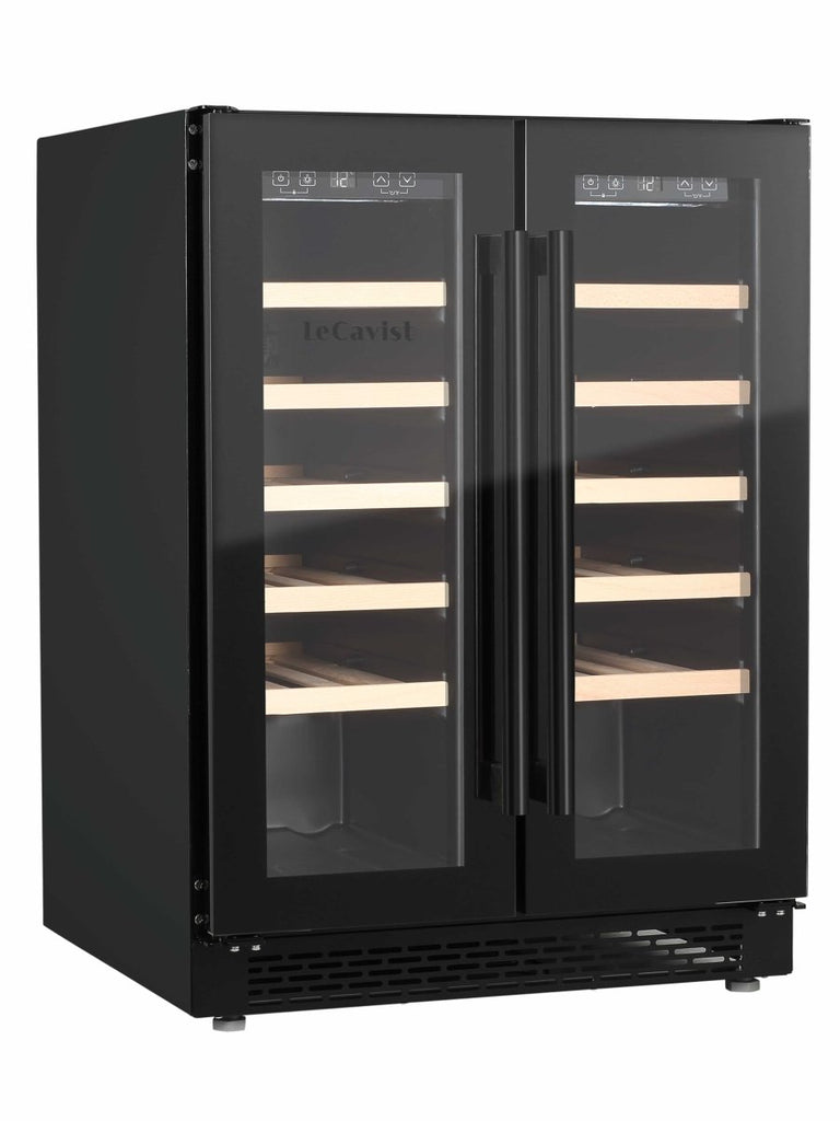 LECAVIST 40 Bottle Wine Cabinet Dual Zone LJ40VN2Z2DBU - Built - In - Lecavist