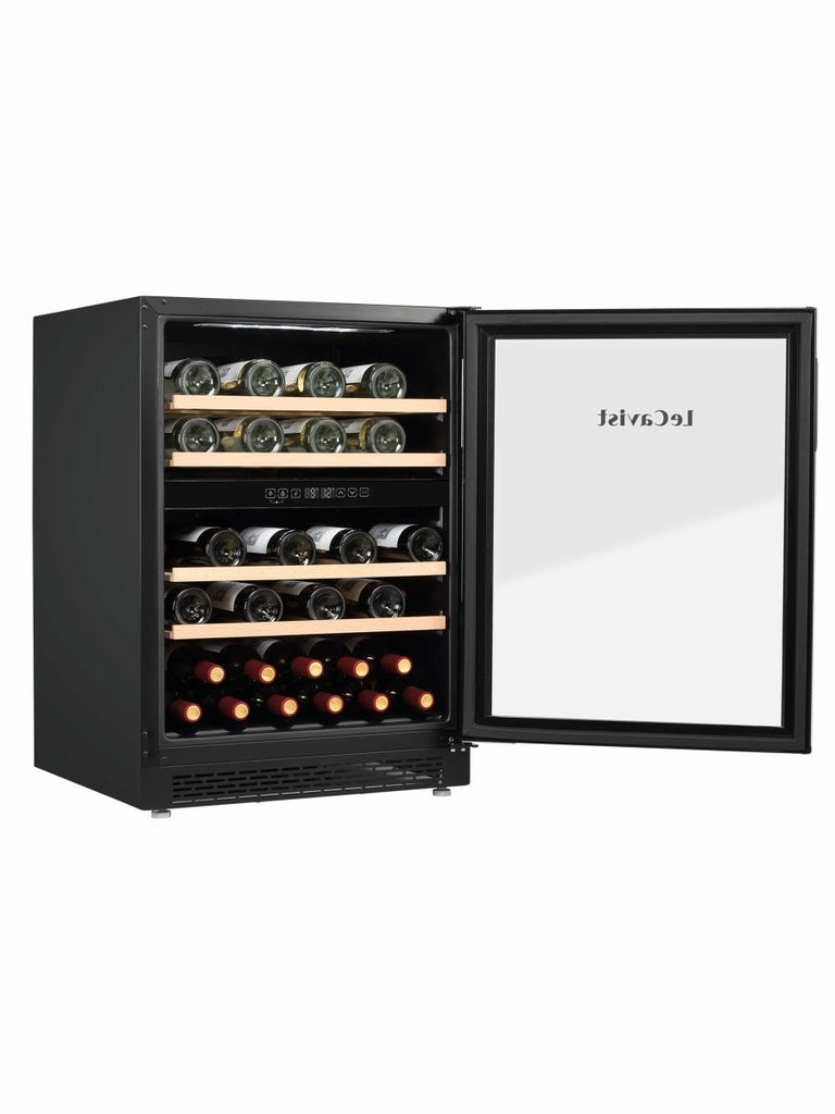 LECAVIST 44 Bottle Wine Cabinet Dual Zone LJ44VN2ZBU - Built - In - Lecavist