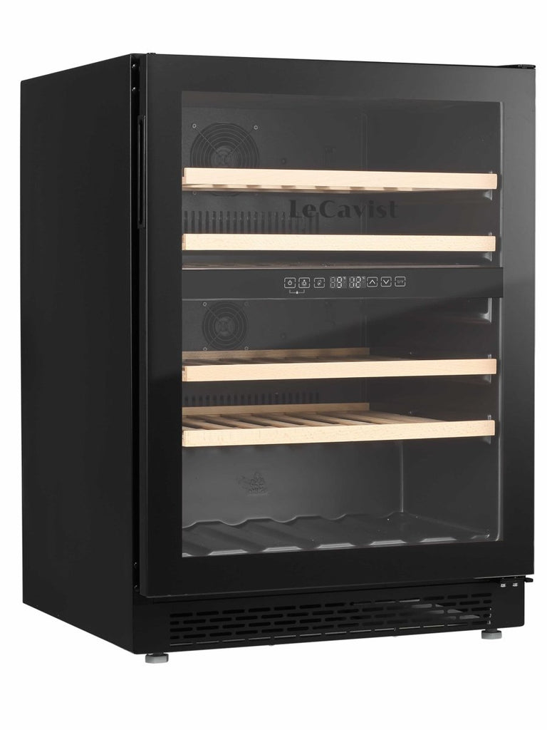 LECAVIST 44 Bottle Wine Cabinet Dual Zone LJ44VN2ZBU - Built - In - Lecavist