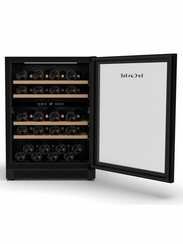 LECAVIST 44 Bottle Wine Cabinet Dual Zone LJ44VN2ZBU - Built - In - Lecavist