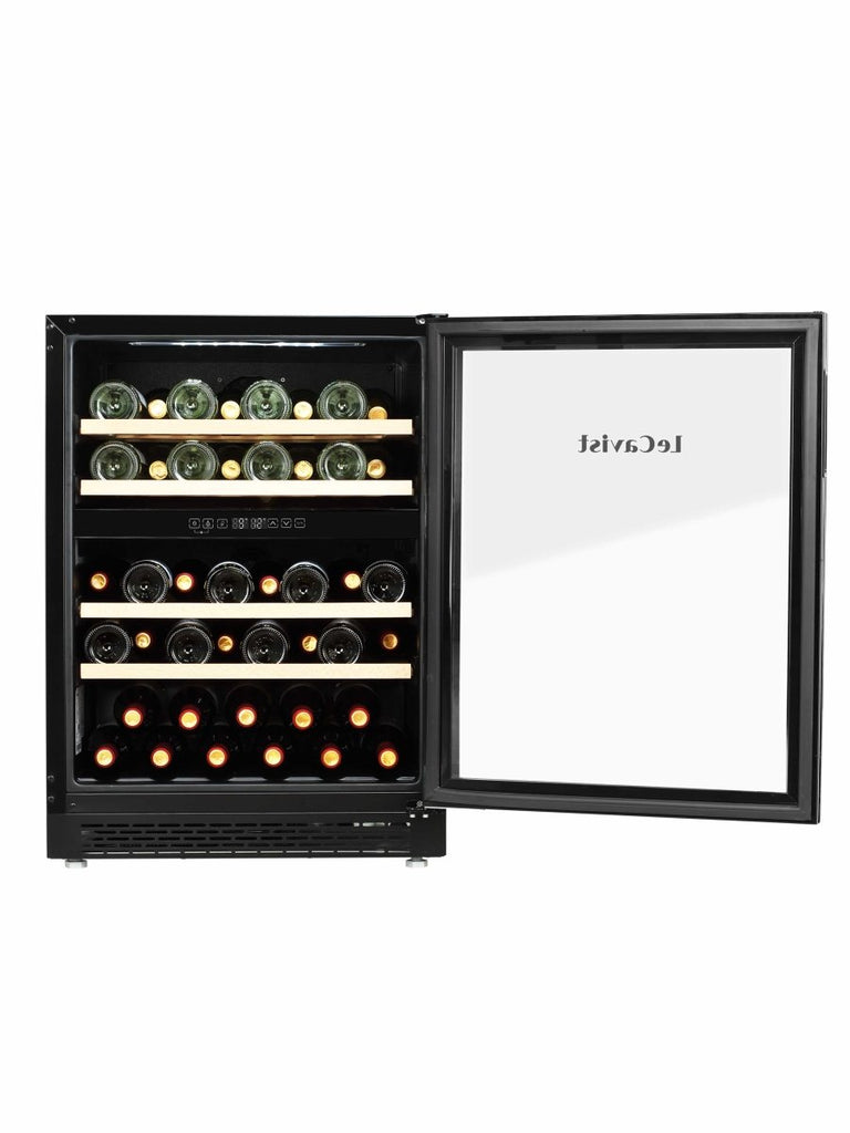 LECAVIST 44 Bottle Wine Cabinet Dual Zone LJ44VN2ZBU - Built - In - Lecavist