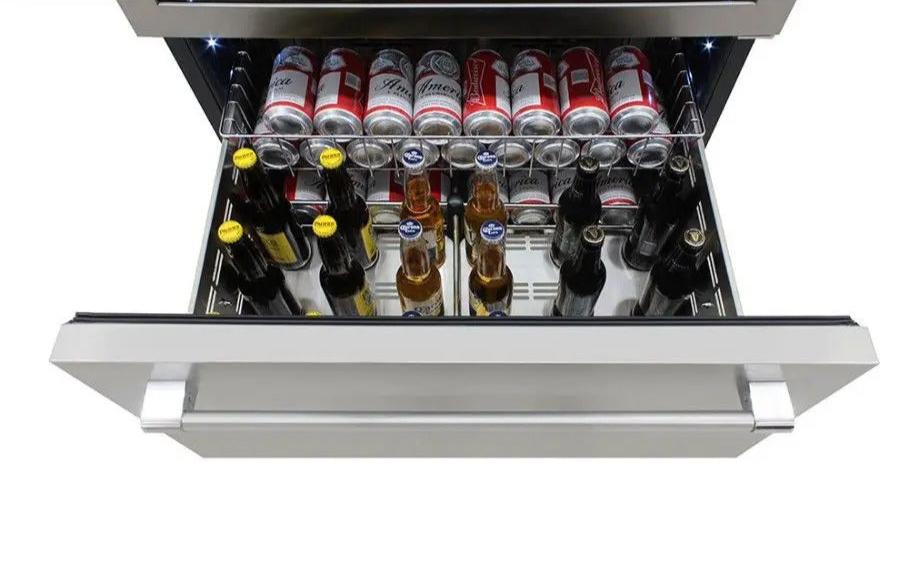 LECAVIST 600L Beverage Center Triple Zone LCS600VX2DP - Built - In - Lecavist