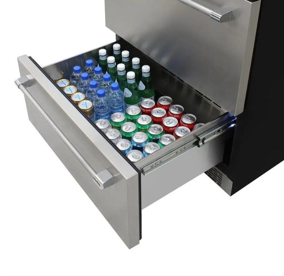 LECAVIST 600L Beverage Center Triple Zone LCS600VX2DP - Built - In - Lecavist