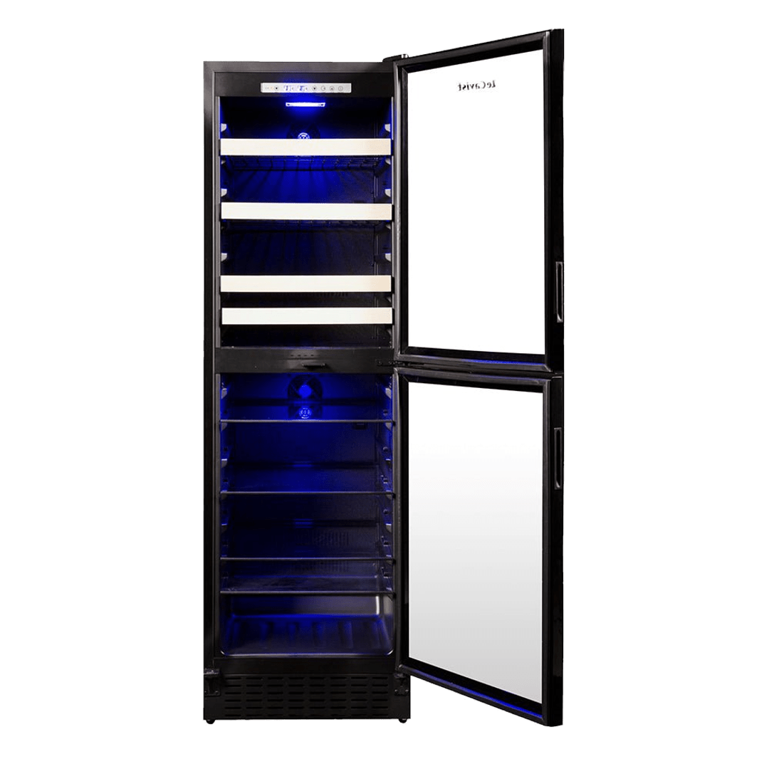 LECAVIST Beverage Centre - 220 Bottle - Dual Zone - Built-in - Black (LCS140VN2Z2D) PRE-ORDER - Built-In - LeCavist Wine Cabinets