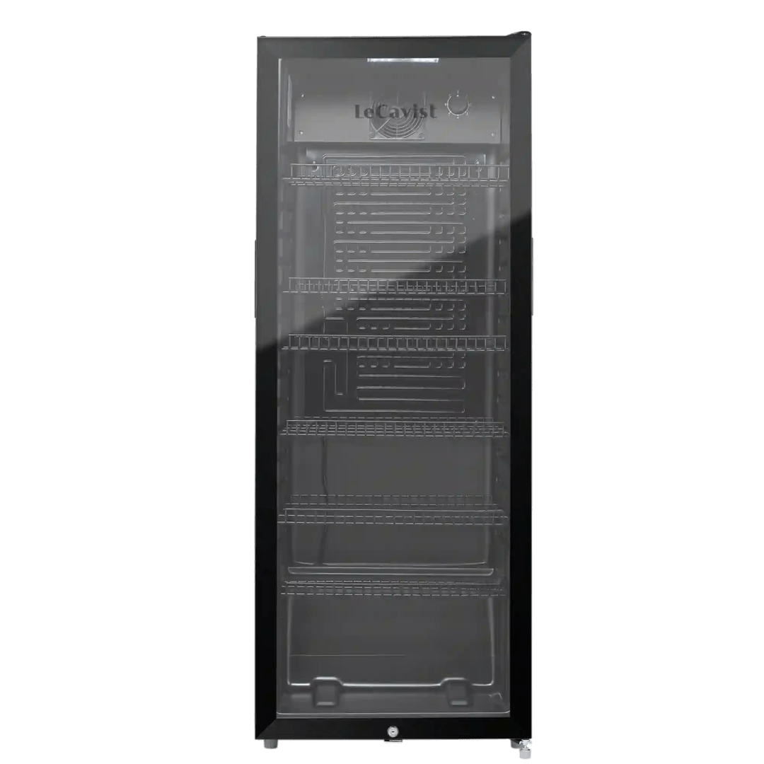 PRODUCT: LECAVIST Beverage Centre - 237L - Black (LJBC238MN) - Freestanding - LeCavist Wine Cabinets