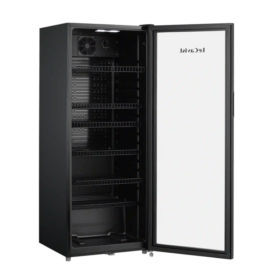 PRODUCT: LECAVIST Beverage Centre - 237L - Black (LJBC238MN) - Freestanding - LeCavist Wine Cabinets