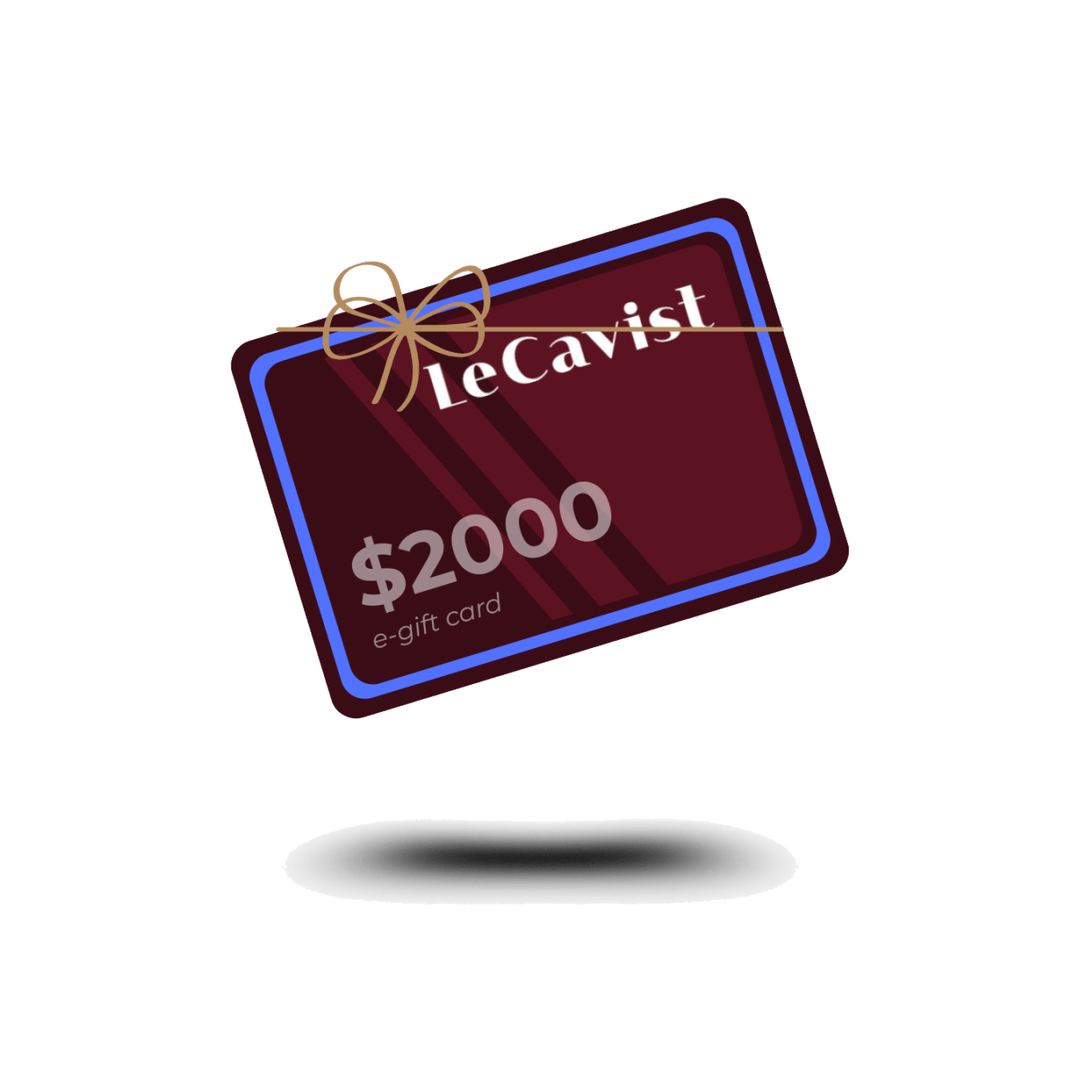 LeCavist Gift Card - AU$500 to AU$3000 - LeCavist Wine Cabinets