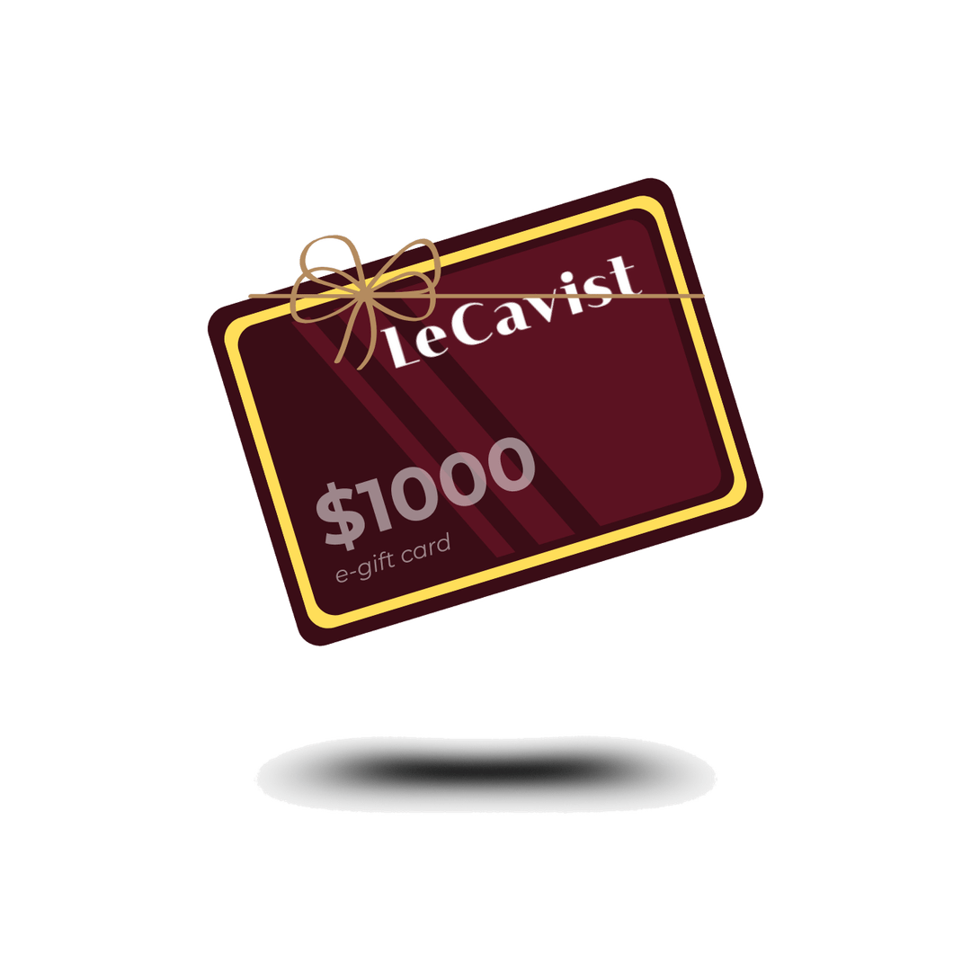 LeCavist Gift Card - AU$500 to AU$3000 - LeCavist Wine Cabinets