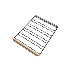LECAVIST Metal Wave Shelf for LCS200VN2Z2D - WIRESHEL200