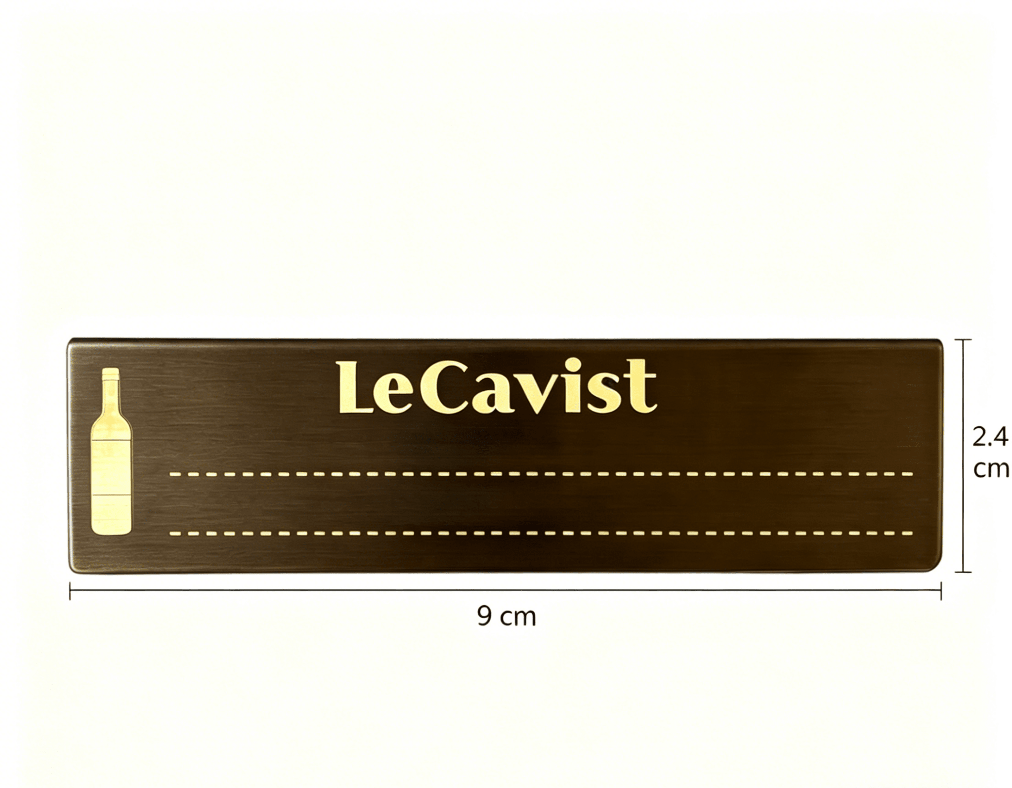 LeCavist Metal Wine Label 5pcs - LCMETLABEL - Accessories - LeCavist Wine Cabinets