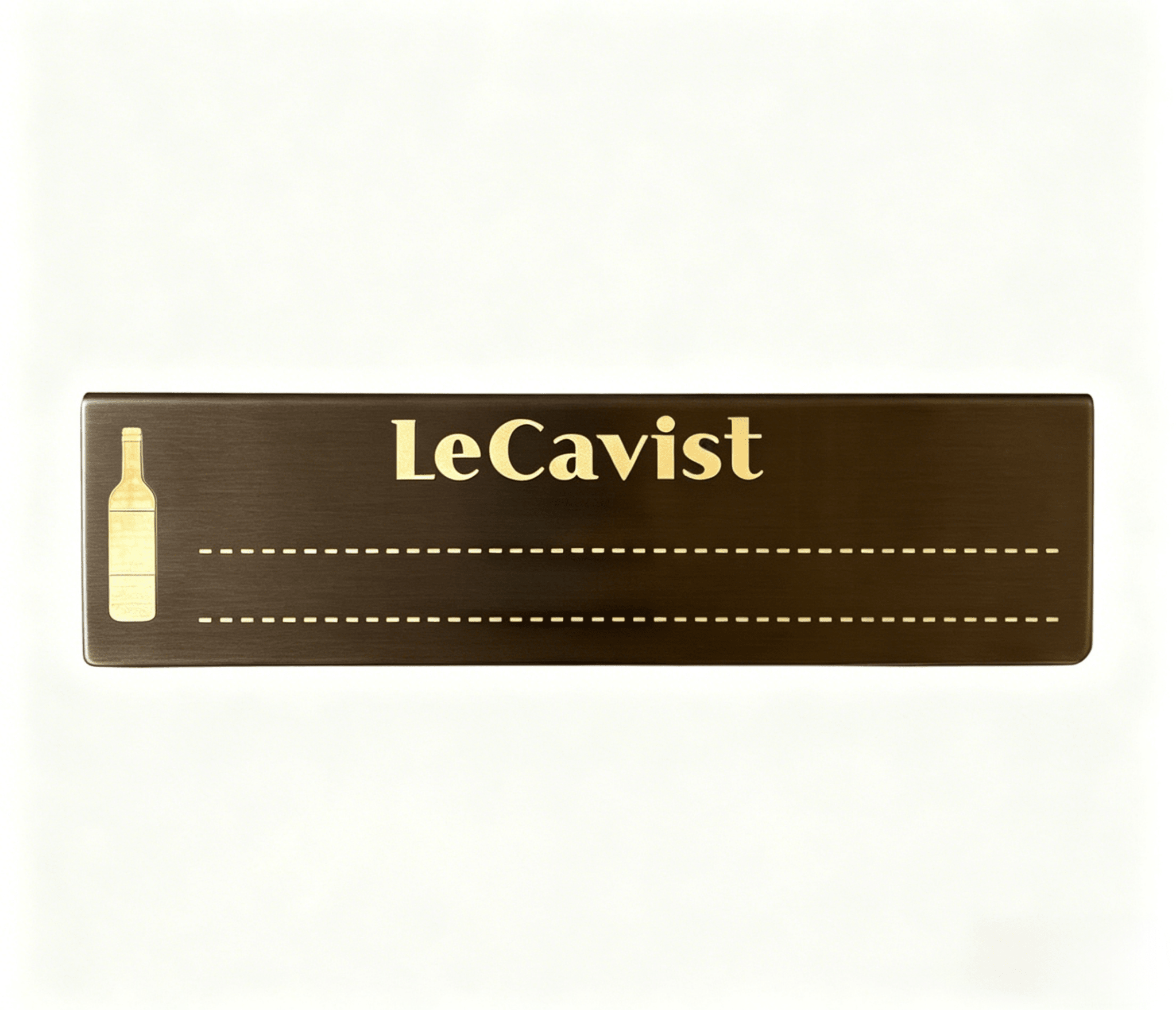 LeCavist Metal Wine Label 5pcs - LCMETLABEL - Accessories - LeCavist Wine Cabinets