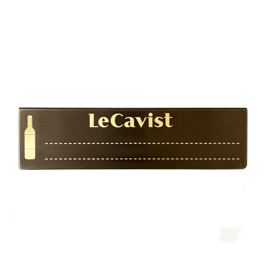 LeCavist Metal Wine Label 5pcs - LCMETLABEL - Accessories - LeCavist Wine Cabinets