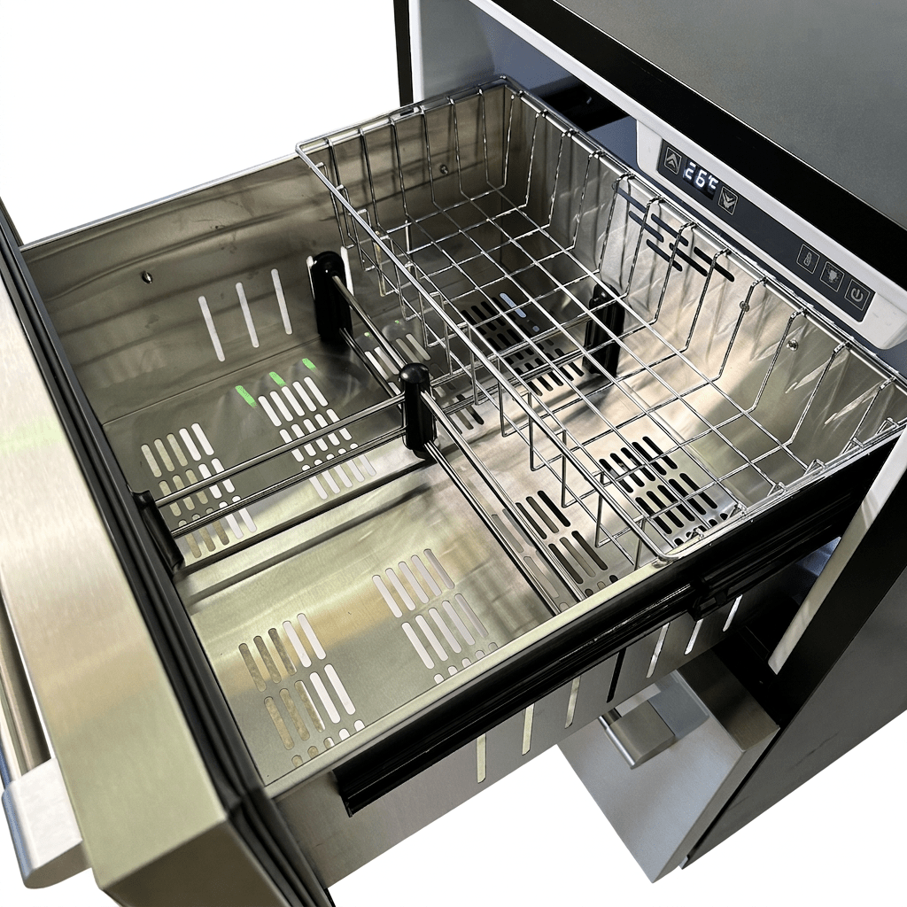 LECAVIST Outdoor Drawer Fridge - Stainless Steel (LCFDOD152X) - Outdoor - LeCavist Wine Cabinets