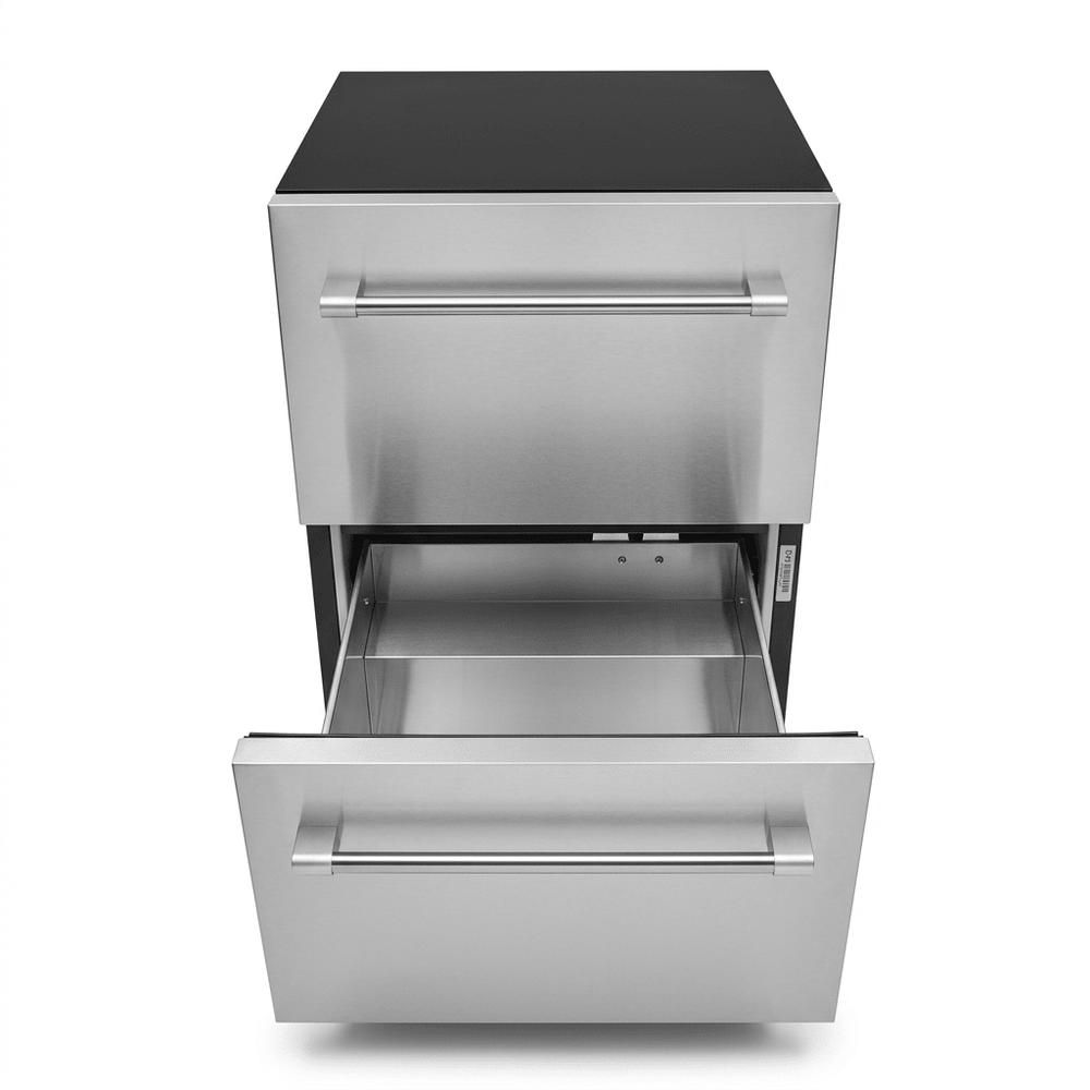 LECAVIST Outdoor Drawer Fridge - Stainless Steel (LCFDOD152X) - Outdoor - LeCavist Wine Cabinets