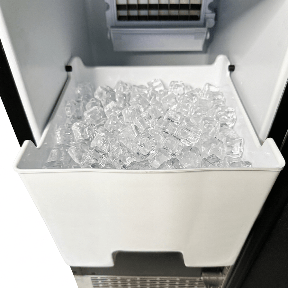 LECAVIST Outdoor Ice Maker - Stainless Steel (LCIMOD80X) - Outdoor - LeCavist Wine Cabinets