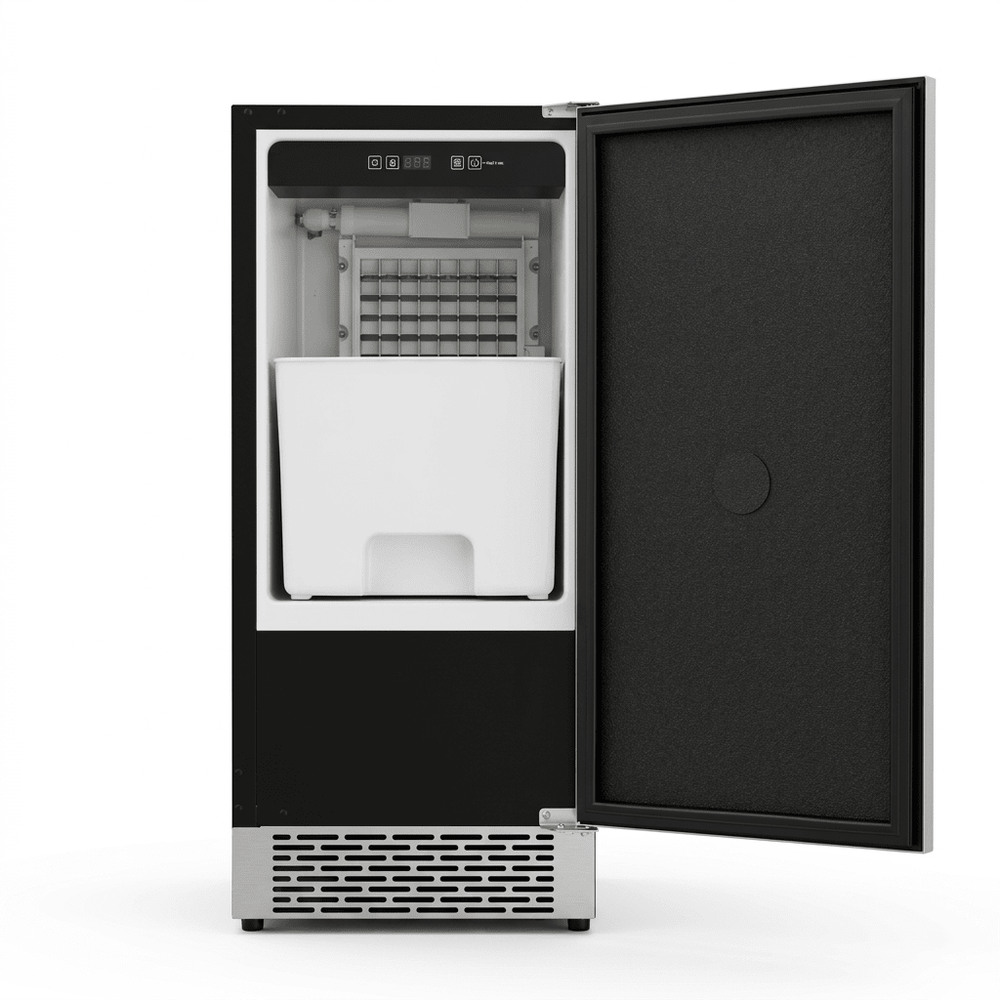 LECAVIST Outdoor Ice Maker - Stainless Steel (LCIMOD80X) - Outdoor - LeCavist Wine Cabinets