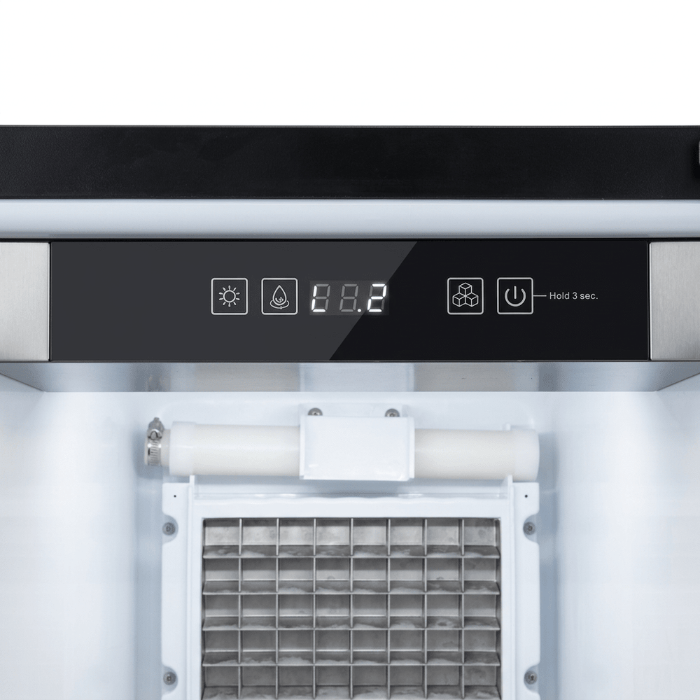 LECAVIST Outdoor Ice Maker - Stainless Steel (LCIMOD80X) - Outdoor - LeCavist Wine Cabinets