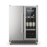 LECAVIST Outdoor Wine & Beverage Cabinet - 60cm - Dual Zone - Stainless Steel (LCSOD126VX2Z)