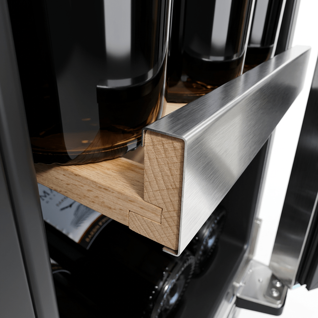 LECAVIST Outdoor Wine & Beverage Cabinet - 60cm - Dual Zone - Stainless Steel (LCSOD126VX2Z) - Outdoor - LeCavist Wine Cabinets