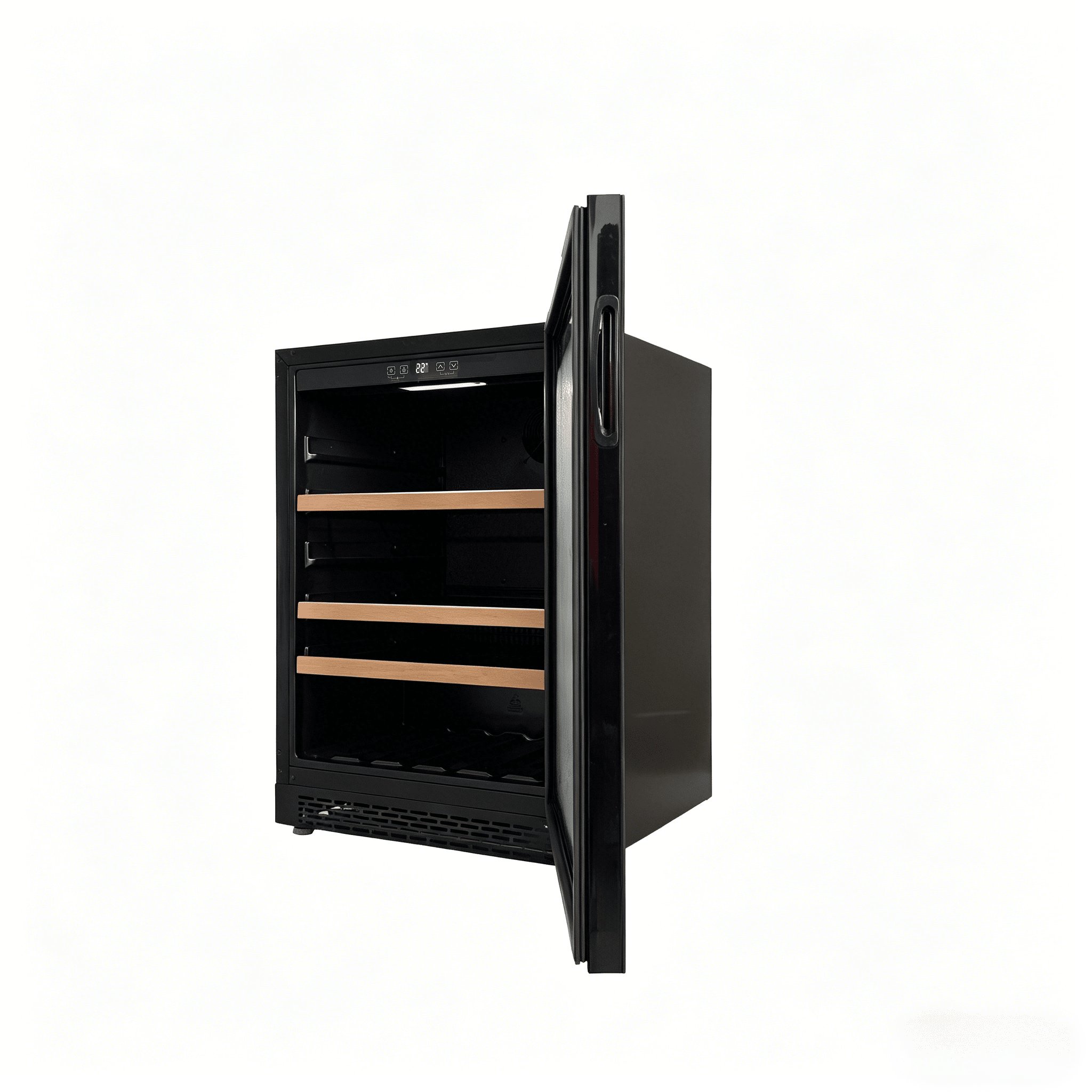 LECAVIST Wine and Beverage Cabinet - 140L - Black (LJ140BC) PRE - ORDER - Built - In - LeCavist Wine Cabinets