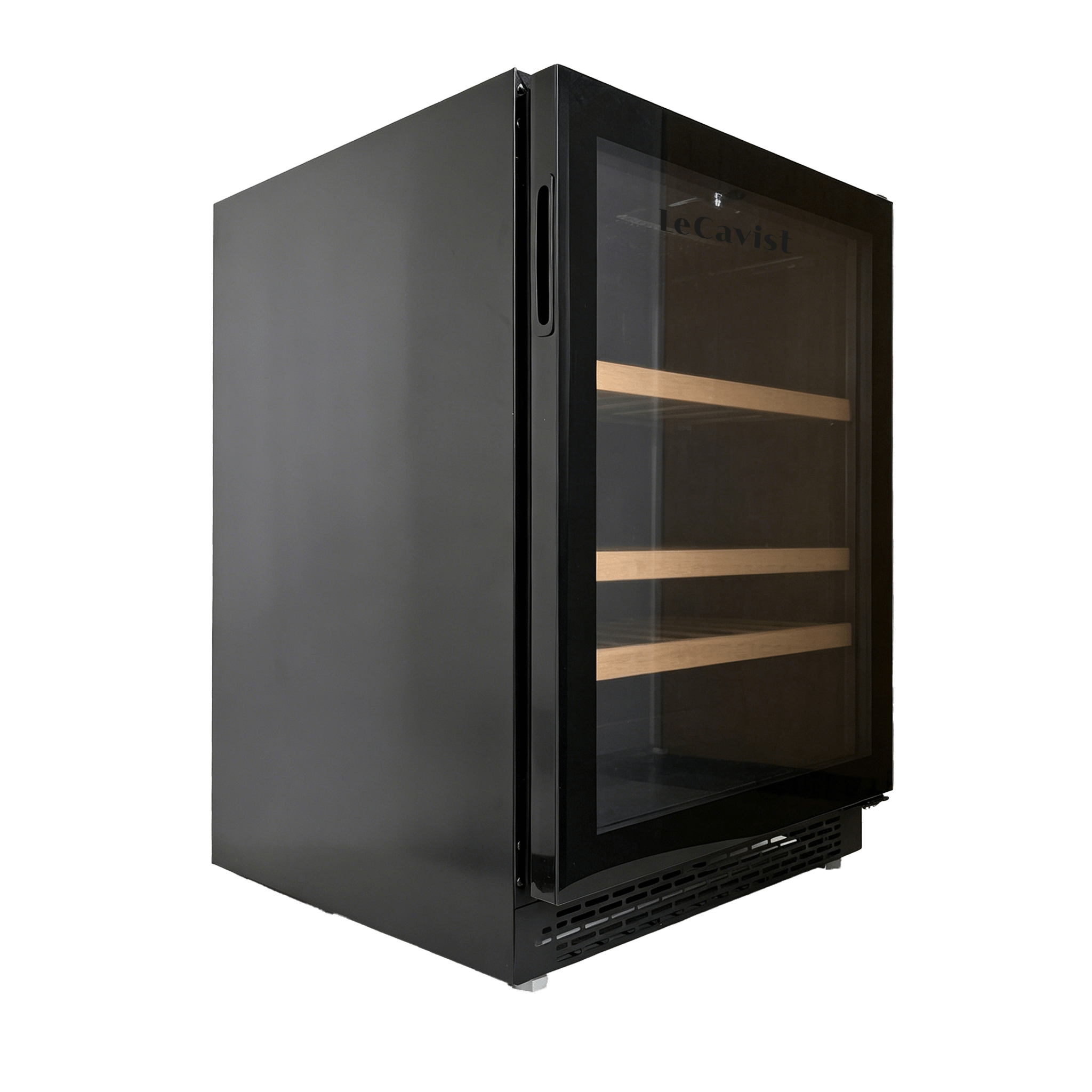 LECAVIST Wine and Beverage Cabinet - 140L - Black (LJ140BC) PRE - ORDER - Built - In - LeCavist Wine Cabinets
