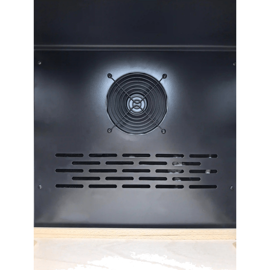LECAVIST Wine Cabinet - 105 Bottle - Dual Zone - Freestanding - Black (LEK1052ZPV) - Freestanding - LeCavist Wine Cabinets