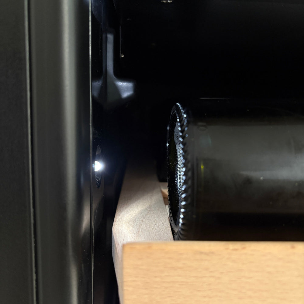 LECAVIST Wine Cabinet - 133 Bottle - Triple Zone with Beverage Drawers - Built-in - Black (LCS458VN2DP) - Built-In - LeCavist Wine Cabinets