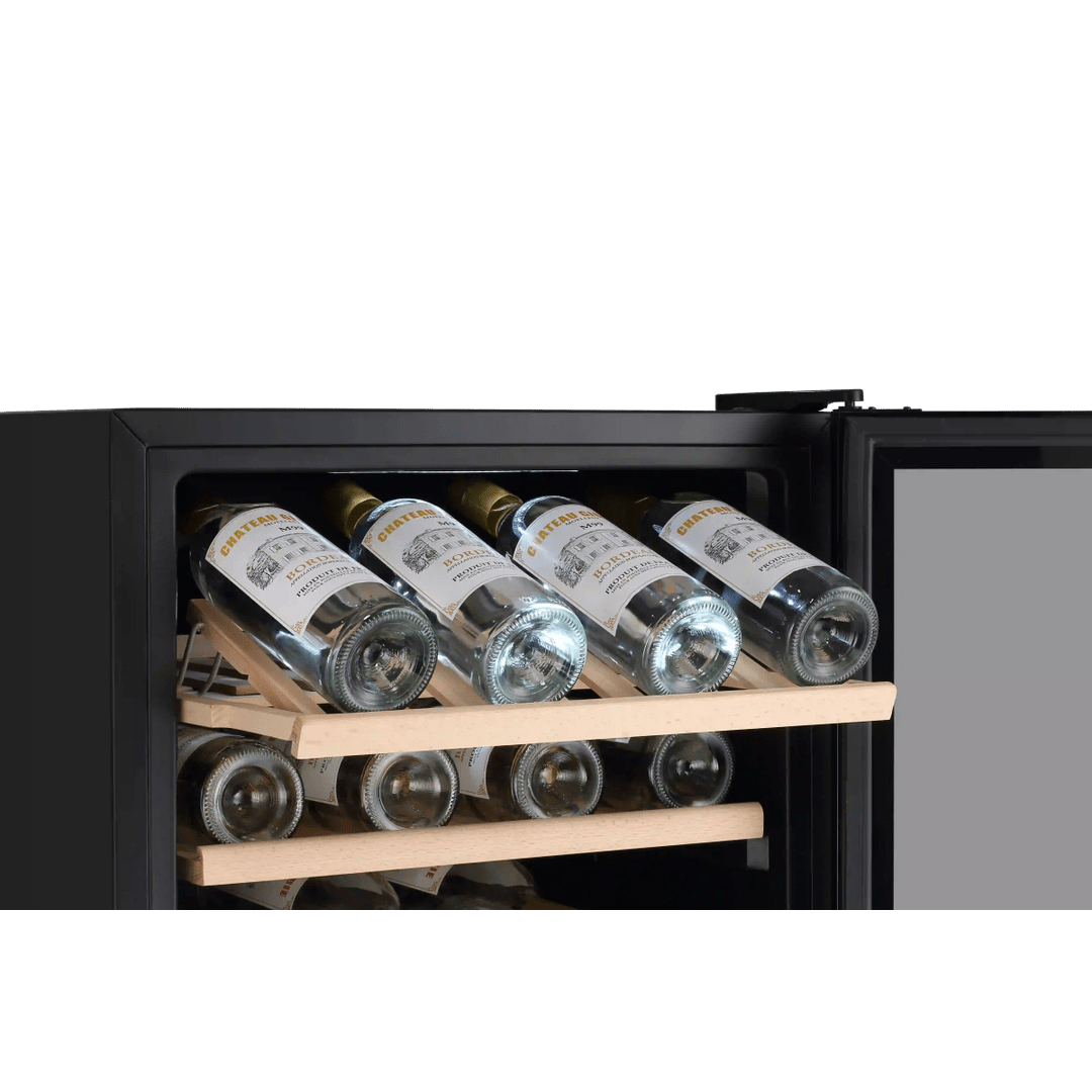 LECAVIST Wine Cabinet - 140 Bottle - Triple Zone - Freestanding - Stainless Steel (LEK1403ZPVX) - Freestanding - LeCavist Wine Cabinets