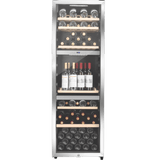 LECAVIST Wine Cabinet - 140 Bottle - Triple Zone - Freestanding - Stainless Steel (LEK1403ZPVX)