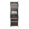 LECAVIST Wine Cabinet - 168 Bottle - Single Zone - Freestanding - Stainless Steel (LEK168PVX)