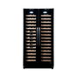 LECAVIST Wine Cabinet - 188 Bottle - Dual Zone Side by Side - Built-in - Black (LCS200VN2Z2D)