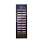 LECAVIST Wine Cabinet - 189 Bottle - Single Zone - Freestanding - Black (LCS240VN1Z1DFS)