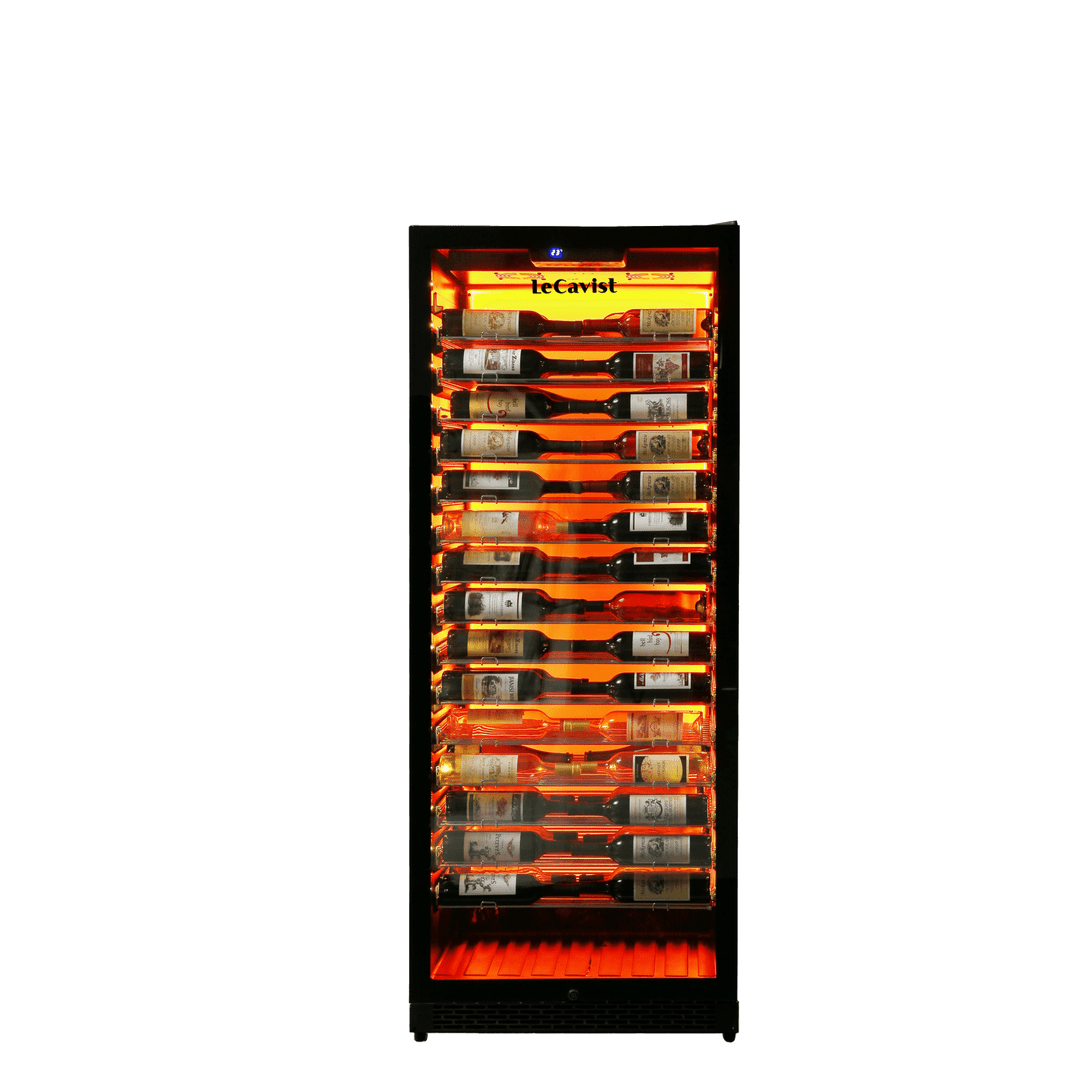 LECAVIST Wine Cabinet - 195 Bottle - Single Zone - Built-in - Professional (LCS300VX1ZPRO) - Built-In - LeCavist Wine Cabinets