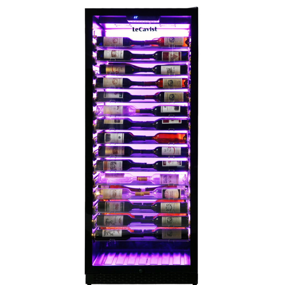 LECAVIST Wine Cabinet - 268 Bottle - Dual Zone - Freestanding