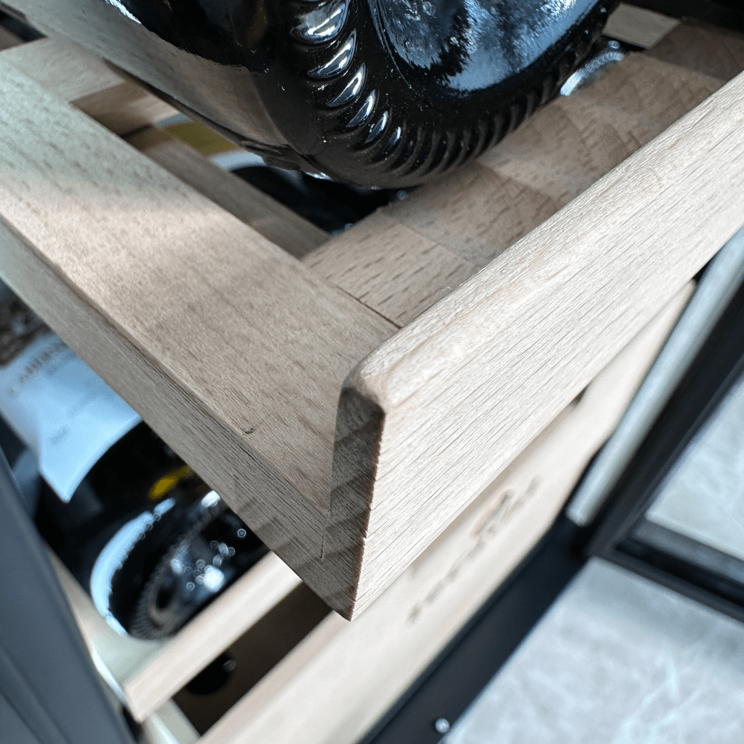 DETAILS: LECAVIST Wine Cabinet - 209 Bottle - Dual Zone - Built-In - Black (LCS210VN2ZBI) PRE-ORDER - Built-In - LeCavist Wine Cabinets
