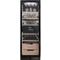LECAVIST Wine Cabinet - 209 Bottle - Dual Zone - Built-In - Black (LCS210VN2ZBI)
