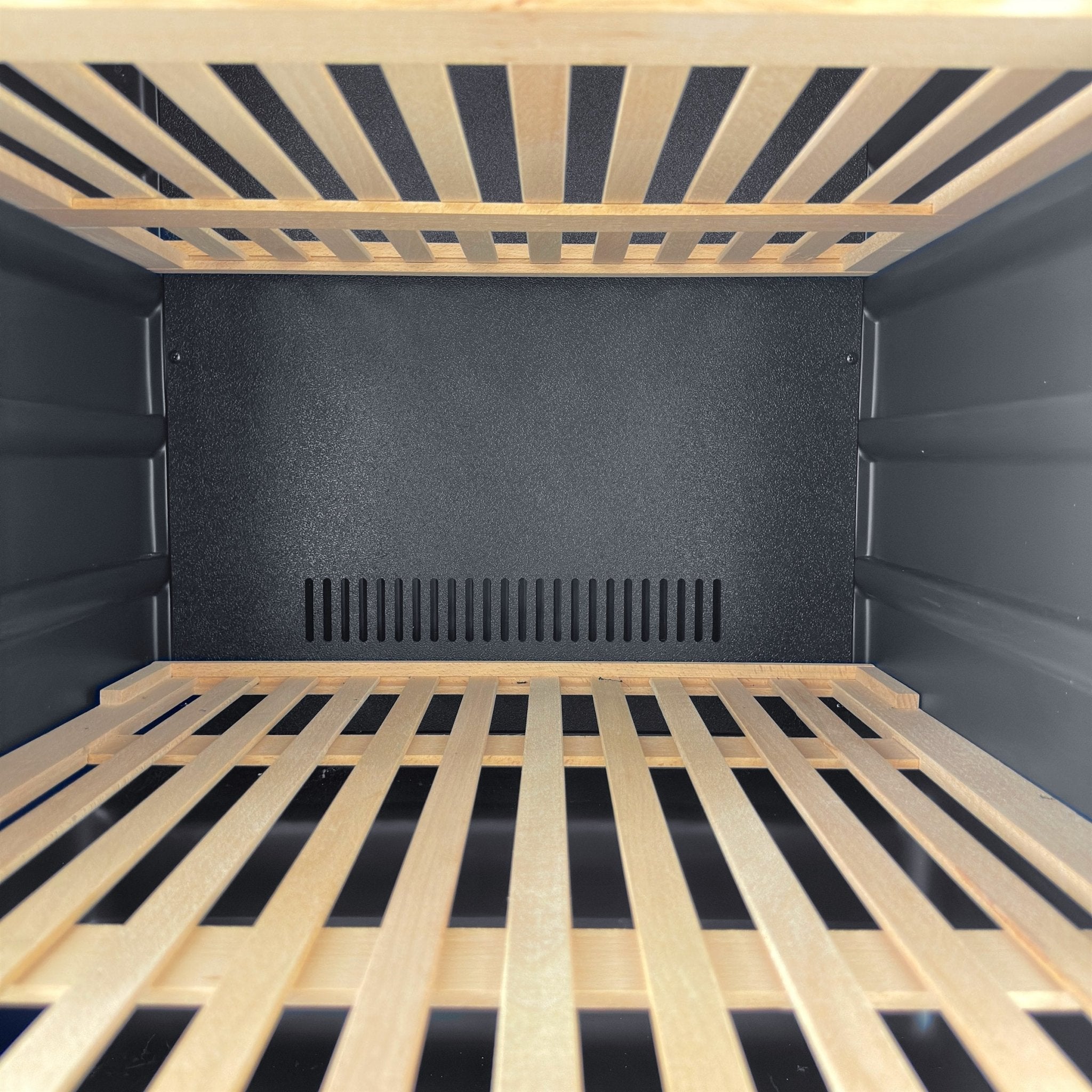 LECAVIST Wine Cabinet - 209 Bottle - Single Zone - Built - In - Black (LCS220VN1ZBI) PRE - ORDER - Built - In - LeCavist Wine Cabinets