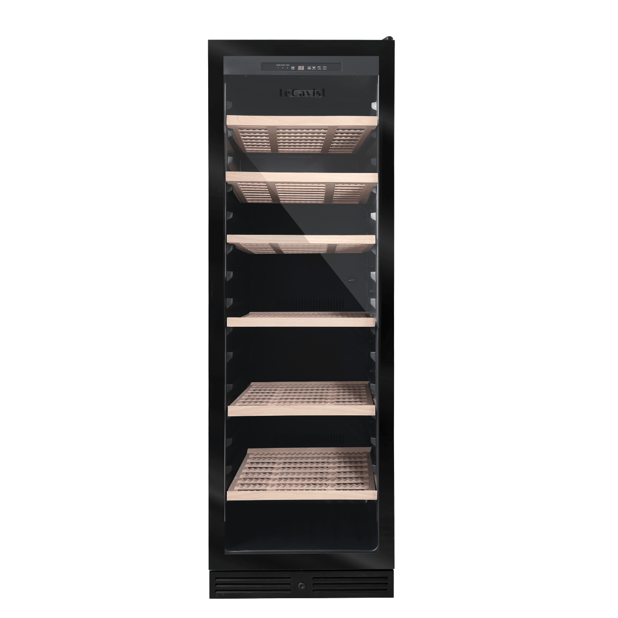 LECAVIST Wine Cabinet - 209 Bottle - Single Zone - Built - In - Black (LCS220VN1ZBI) PRE - ORDER - Built - In - LeCavist Wine Cabinets