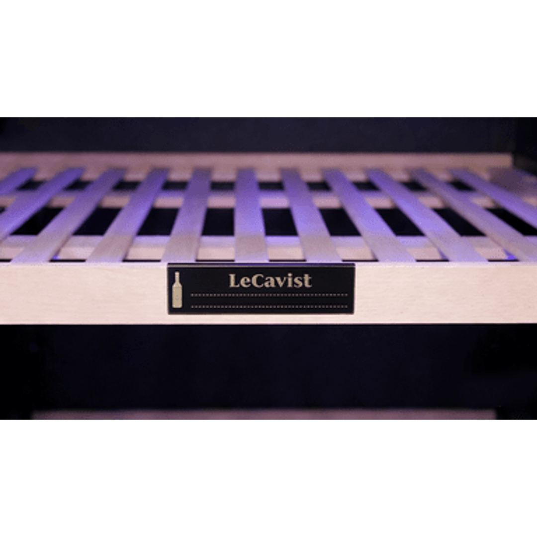 LECAVIST Wine Cabinet - 248 Bottle - Single Zone - Freestanding - Black (LCS240VN1Z1D) PRE-ORDER - Freestanding - LeCavist Wine Cabinets