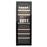 LECAVIST Wine Cabinet - 294 Bottle - Single Zone - Freestanding - Black (LJ294VN)