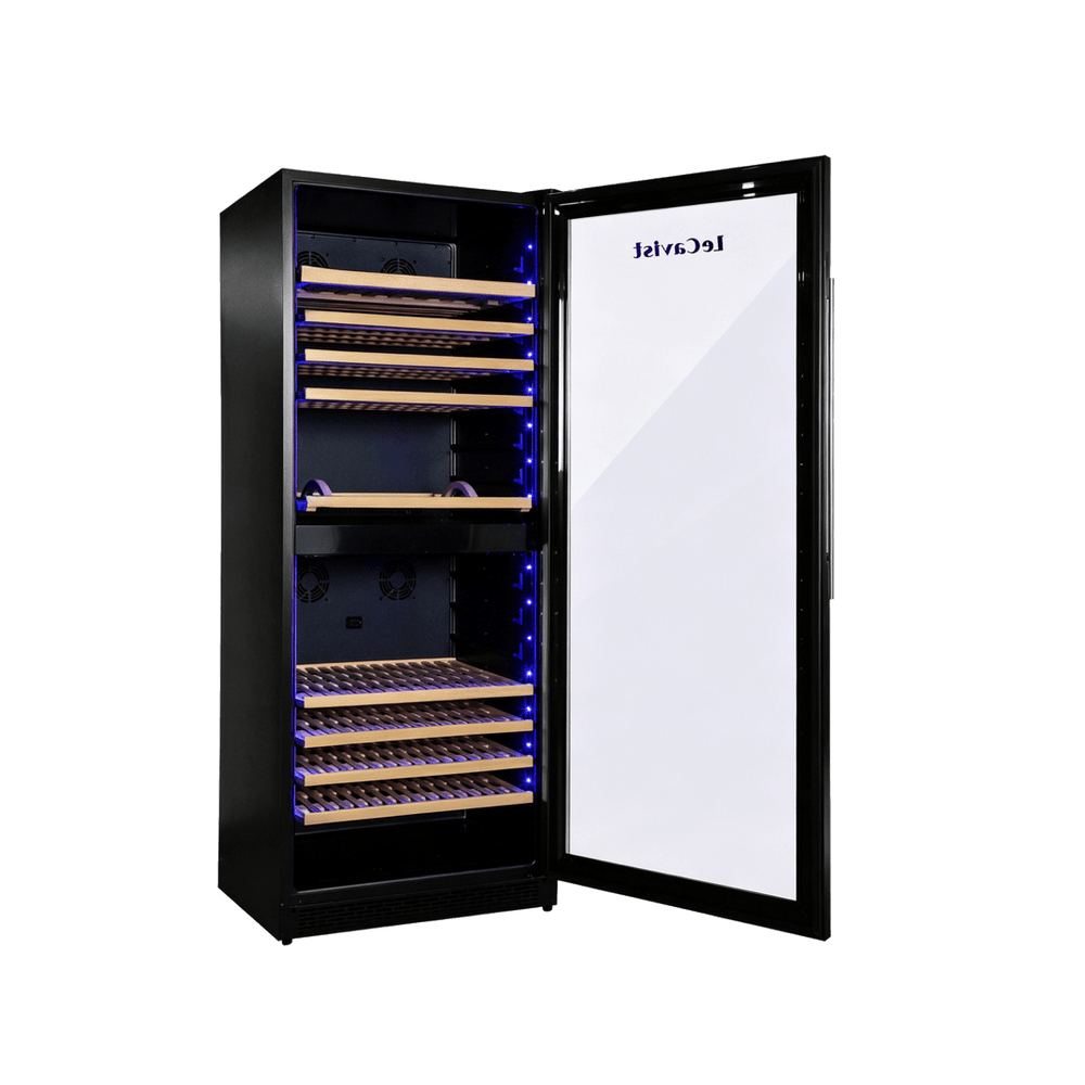 PRODUCT: LECAVIST Wine Cabinet - 303 Bottle - Dual Zone - Built-in - Black (LCS300VN2Z1D) - Built-In - LeCavist Wine Cabinets