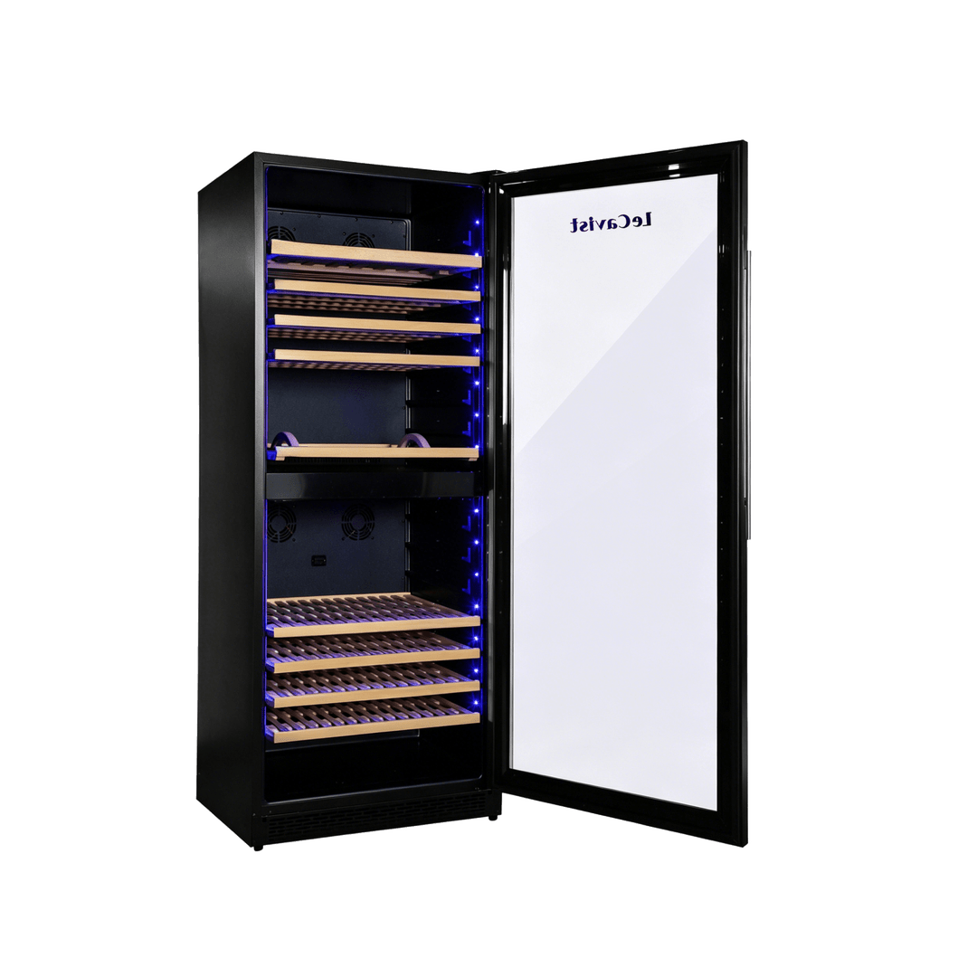 PRODUCT: LECAVIST Wine Cabinet - 303 Bottle - Dual Zone - Built-in - Black (LCS300VN2Z1D) - Built-In - LeCavist Wine Cabinets