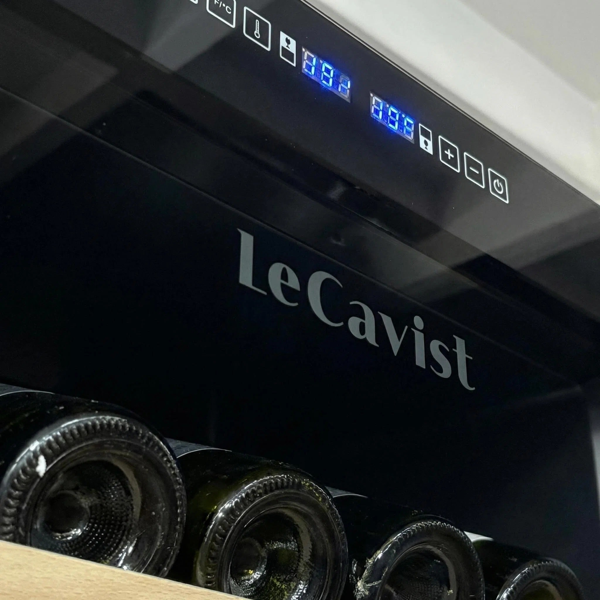 LECAVIST Wine Cabinet - 303 Bottle - Dual Zone - Built - in - Black (LCS300VN2Z1D) - Built - In - LeCavist Wine Cabinets