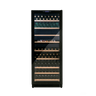 LECAVIST Wine Cabinet - 303 Bottle - Dual Zone - Built-in - Black (LCS300VN2Z1D)