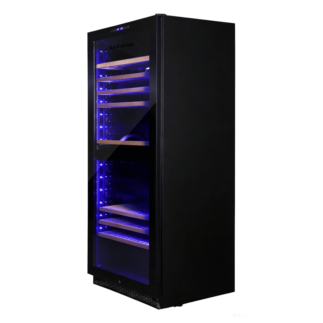 PRODUCT: LECAVIST Wine Cabinet - 303 Bottle - Dual Zone - Built-in - Black (LCS300VN2Z1D) - Built-In - LeCavist Wine Cabinets
