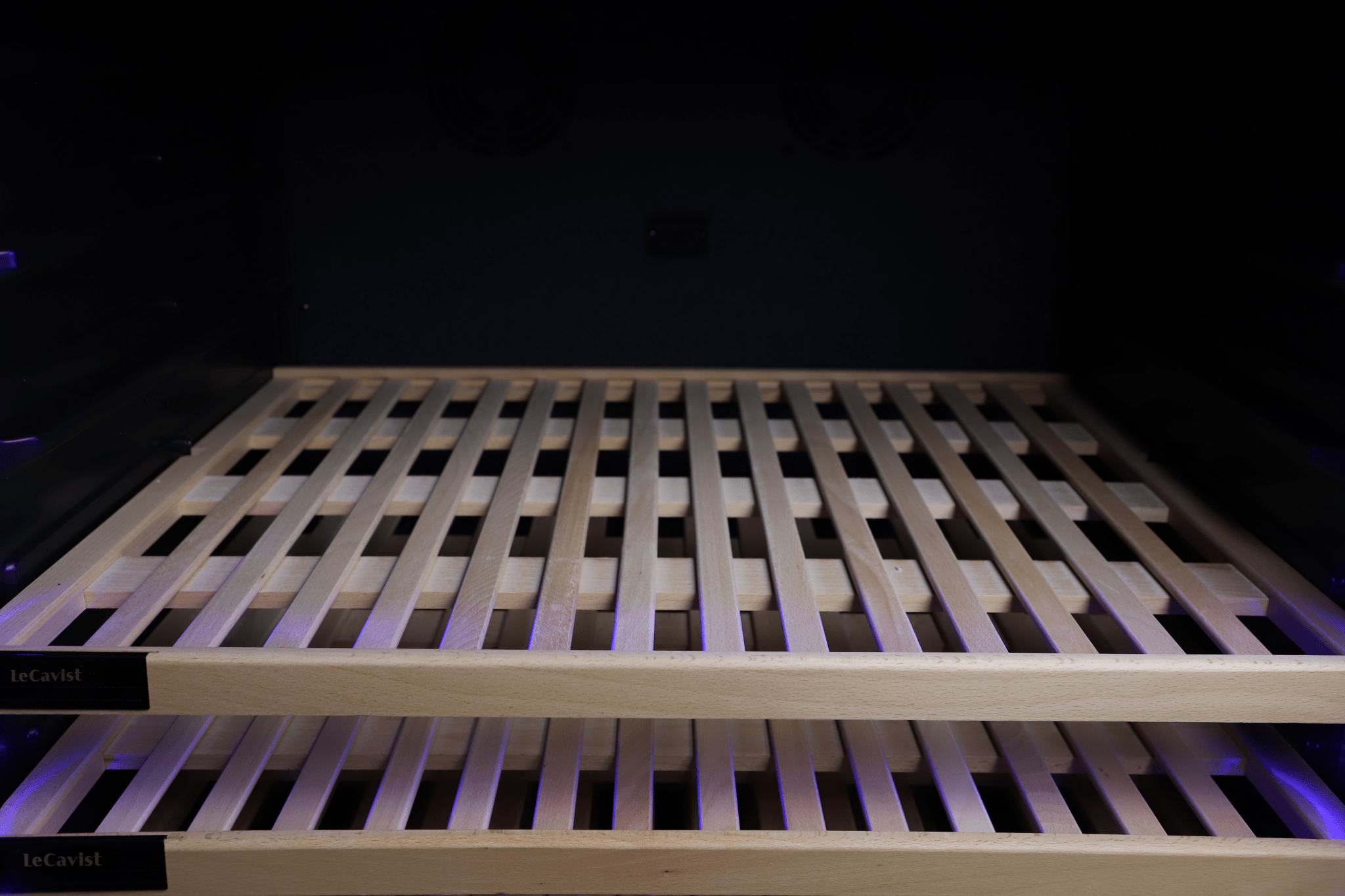 LECAVIST Wine Cabinet - 303 Bottle - Dual Zone - Built - in - Black (LCS300VN2Z1D) - Built - In - LeCavist Wine Cabinets